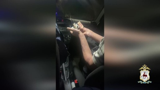 В Борском районе перед судом предстанет мужчина, обвиняемый в покушении на дачу взятки полицейскому